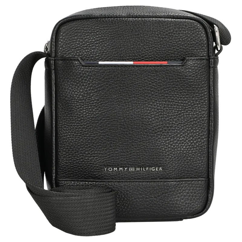 Tommy Hilfiger Central Mini Reporter - Umhängetasche 20.6 cm (schwarz)