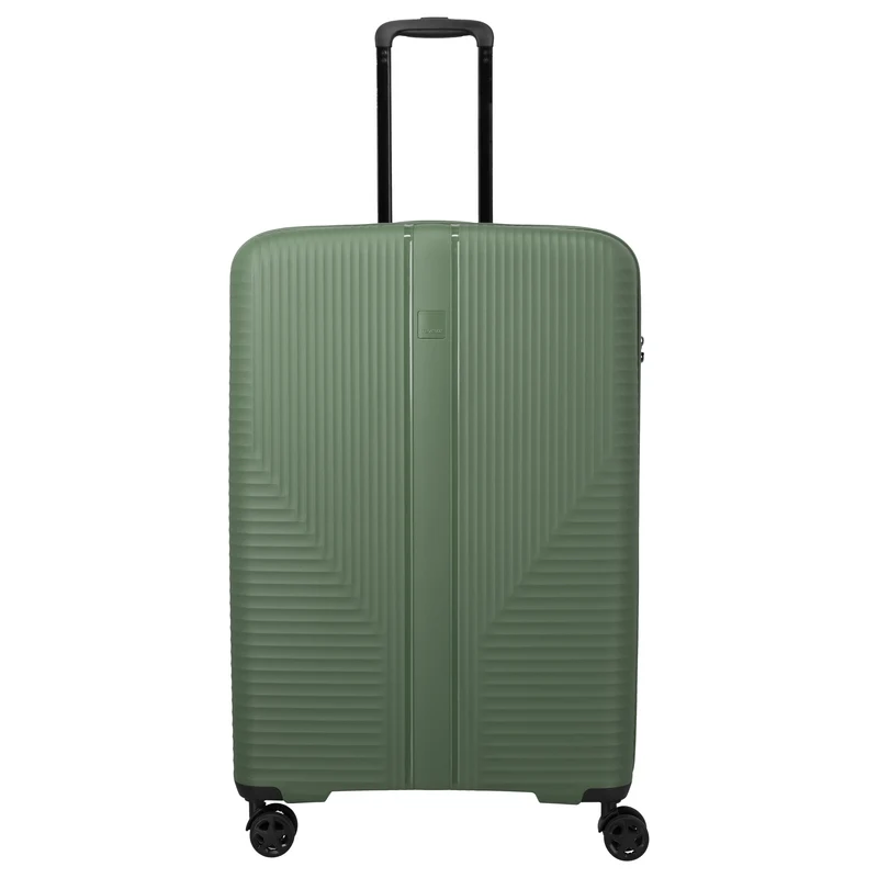 Travelite Air Stripe - 4-Rollen-Trolley 77 cm (green)