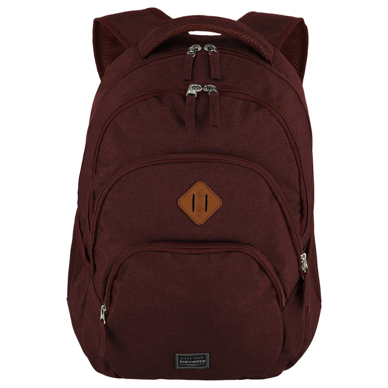 Travelite Basics Melange - Rucksack 45 cm (bordeaux)