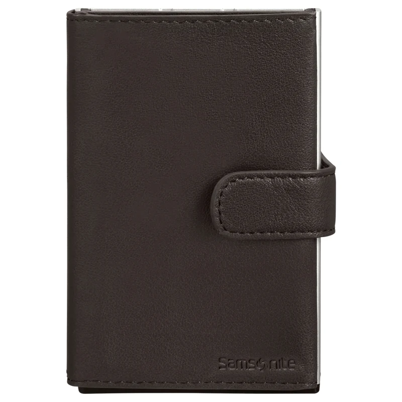 Samsonite Alu Fit 202 - Kreditkartenetui 8cc 10.2 cm RFID (dark brown)