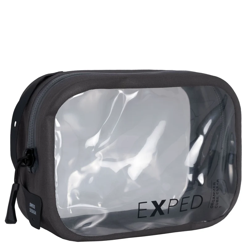 Exped Organizer Cube Clear 1 - Packsack 16.5 cm (charcoal)