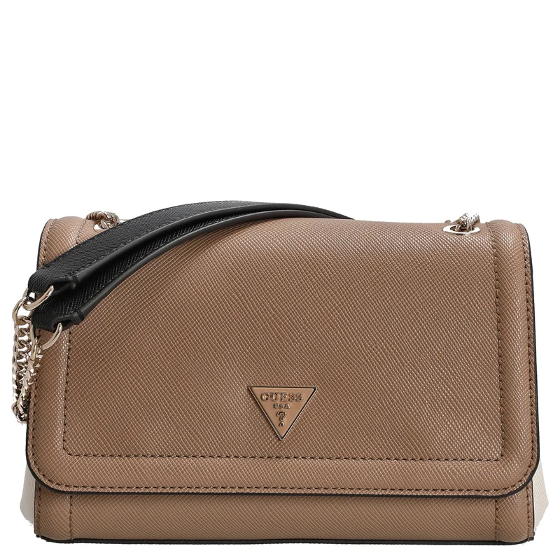 Guess Noelle II Xbody Flap - Umhängetasche 24 cm (tan multi)