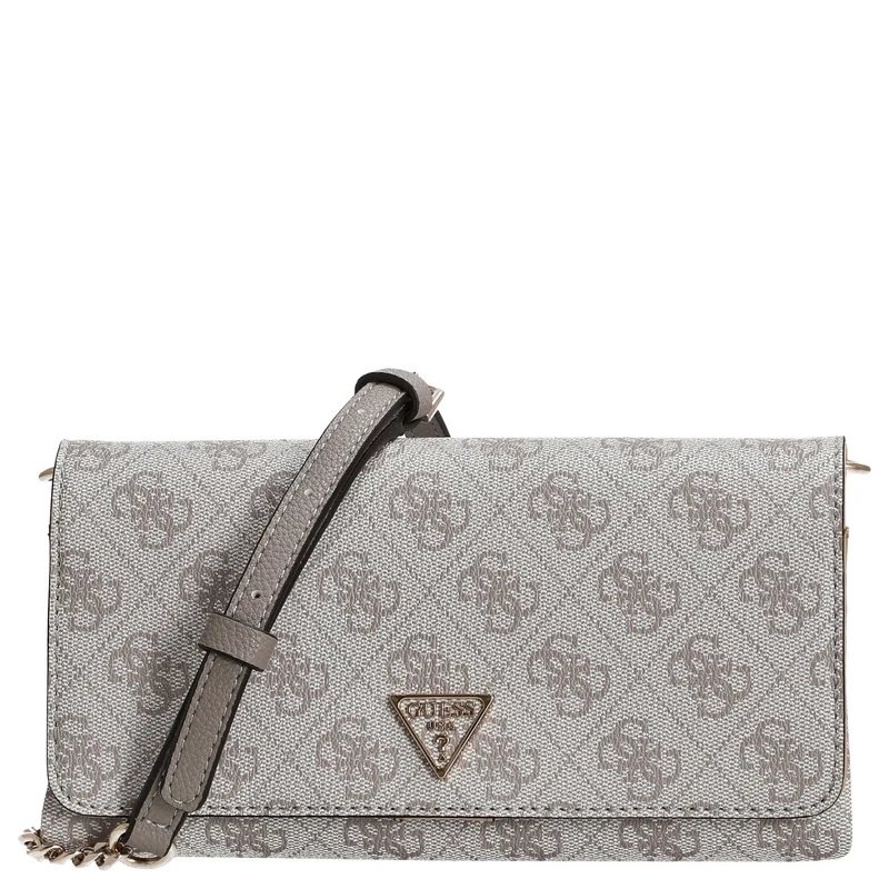 Guess Noelle II Xbody - Clutch 21 cm (dark taupe logo)