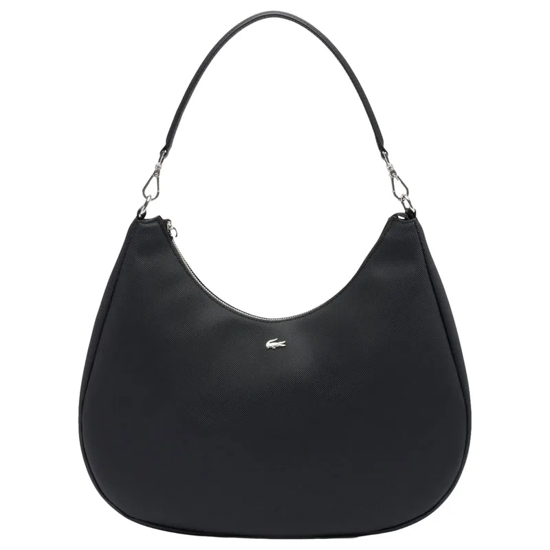 Lacoste Daily City Hobo Bag - Schultertasche 23 cm (noir)