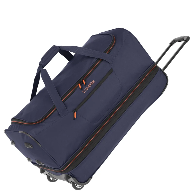 Travelite Basics - Rollenreisetasche 98/119L 70 cm erw. (navy)
