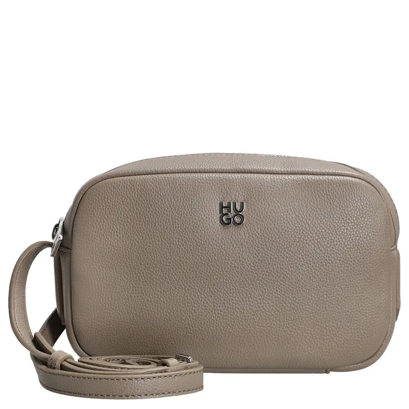 HUGO Women's Chris 2.0 - Umhängetasche 19.5 cm (light beige)
