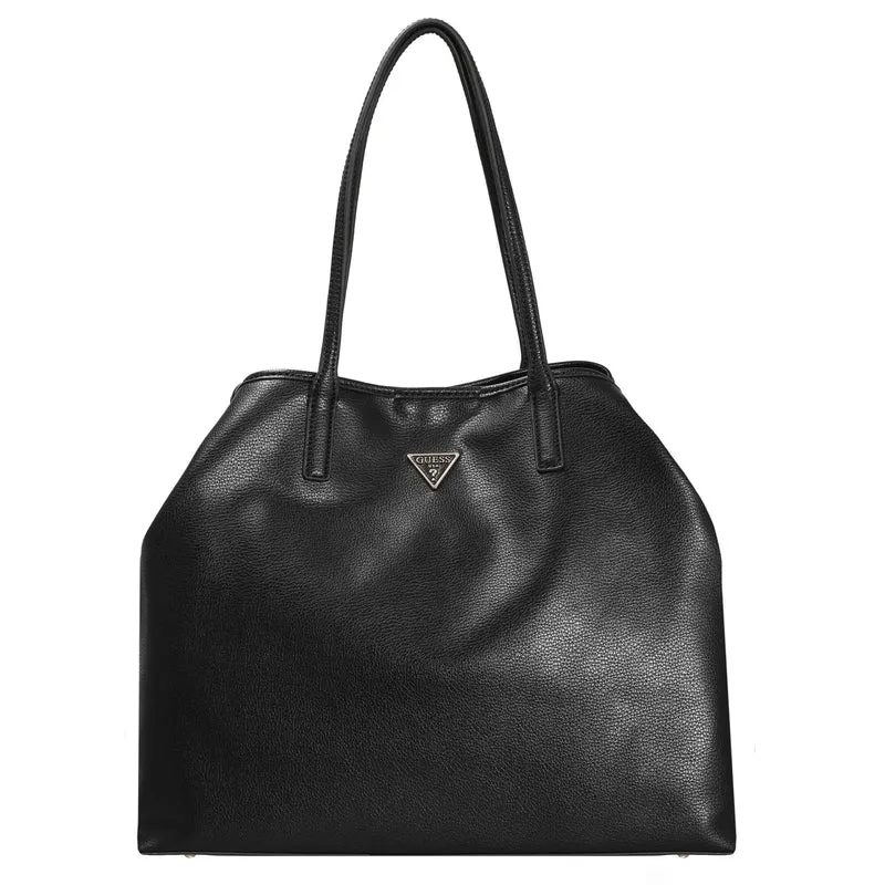Guess Eco Vittoria - Shopper L mit herausnehmbarer Pouch 40 cm (black)