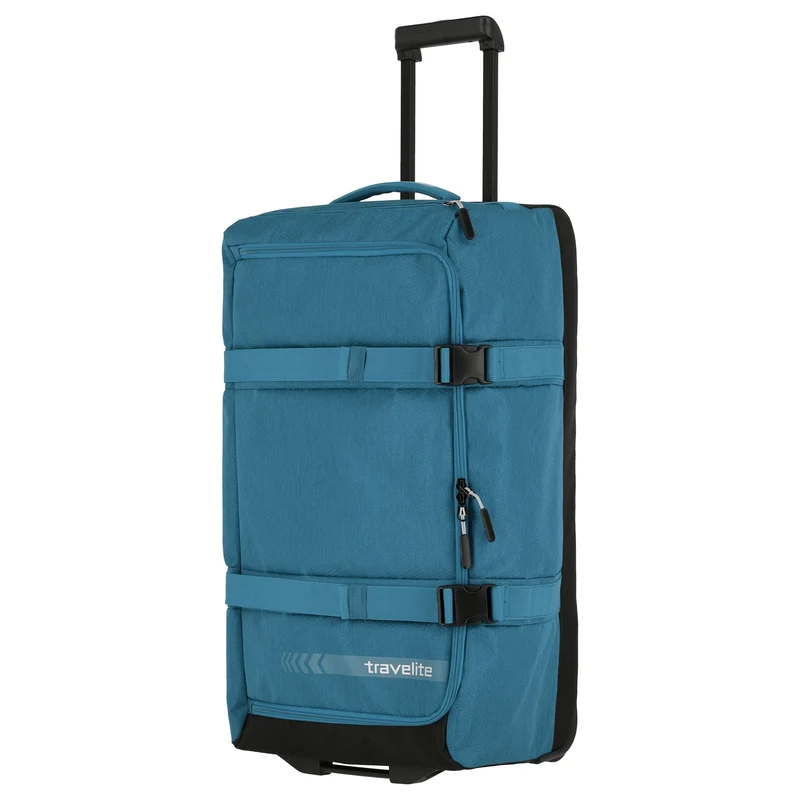 Travelite Kick-Off - Rollenreisetasche L 68 cm (petrol)