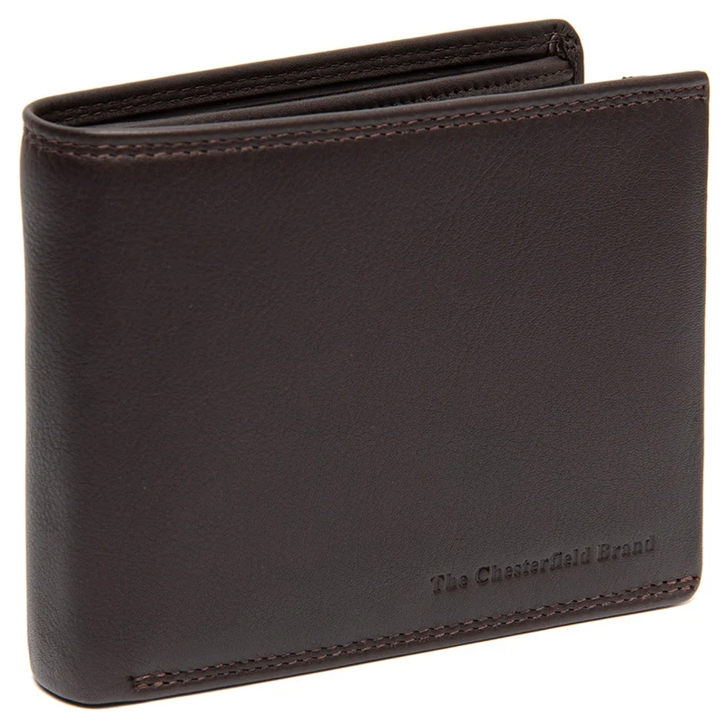 The Chesterfield Brand Hendrick Nappa - Geldbörse 6cc 12 cm RFID (braun)