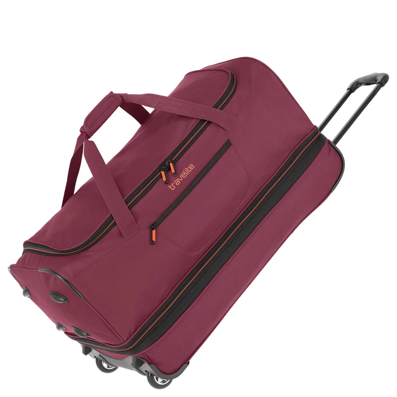 Travelite Basics - Rollenreisetasche 98/119L 70 cm erw. (bordeaux)