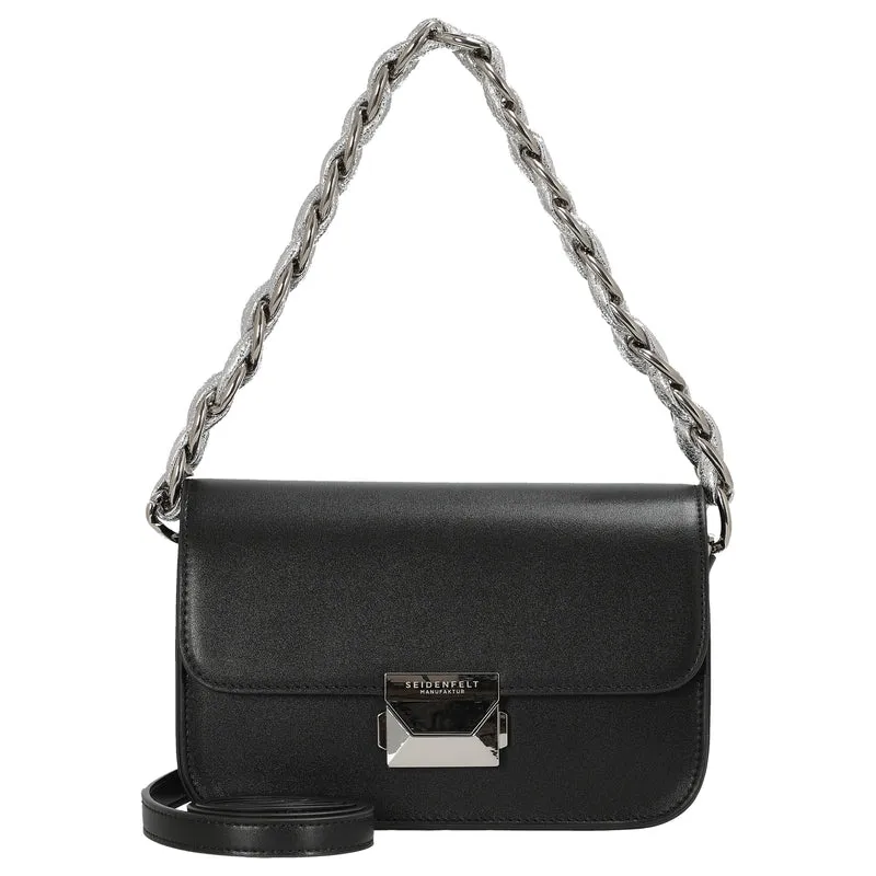 Seidenfelt Hallila Boxy Crossbag - Schultertasche 21 cm (black)