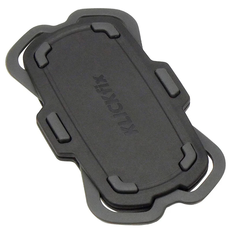 KLICKfix PhonePad Smartphone-Halterung inkl. Quad Mini Adapter 11 cm (black)