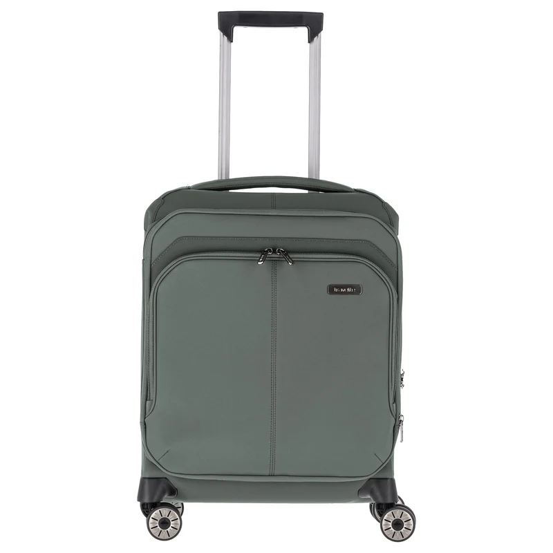 Travelite Priima - 4-Rollen-Kabinentrolley S 55 cm erw. (olive)