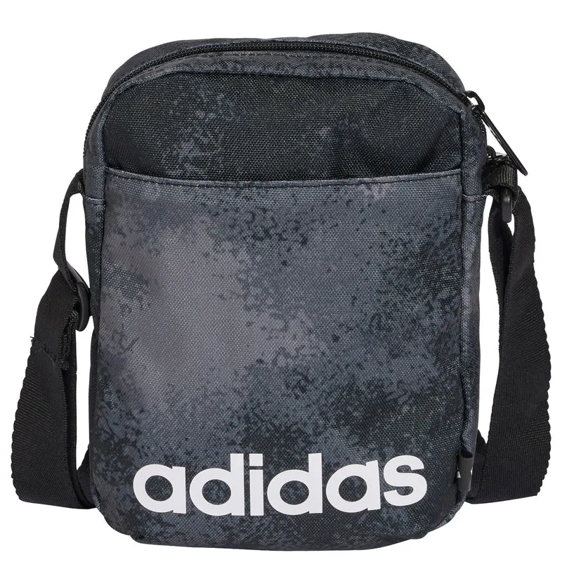 adidas Linear G - Umhängetasche 21 cm (greyfiv/grey six/black/white)