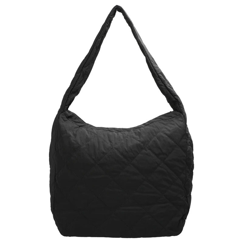 Seidenfelt Hetta Maxi Hobo - Schultertasche 42 cm (black)