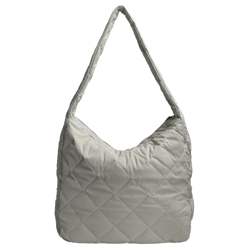 Seidenfelt Hetta Maxi Hobo - Schultertasche 42 cm (cool grey)
