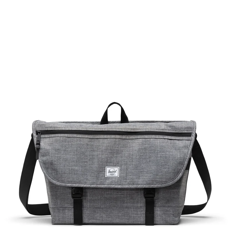 Herschel Cove Messenger - Umhängetasche 16" 50 cm (raven crosshatch)