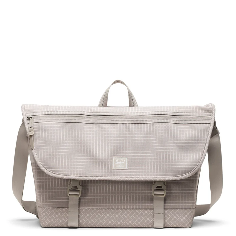 Herschel Cove Messenger - Umhängetasche 16" 50 cm (grid-london fog)
