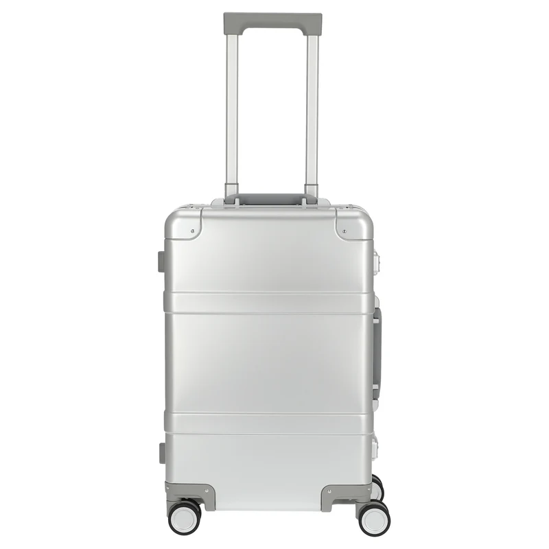NINETYGO Metal - 4-Rollen-Kabinentrolley S 55 cm (silber)