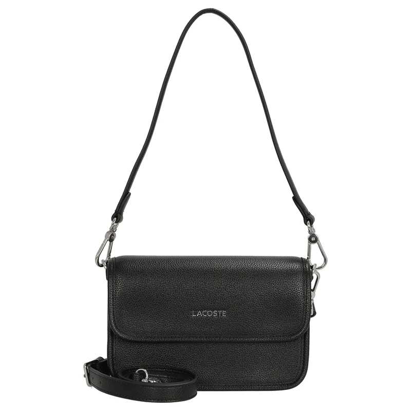 Lacoste Flap Crossover Bag - Umhängetasche 21 cm (noir)
