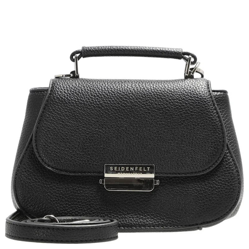 Seidenfelt Bjuv - Henkeltasche S 21 cm (black)