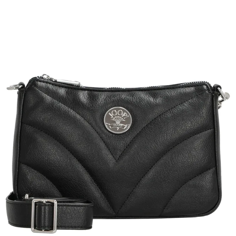 Joop Jeans Women Soave Jasmina - Schultertasche S 24 cm (black)