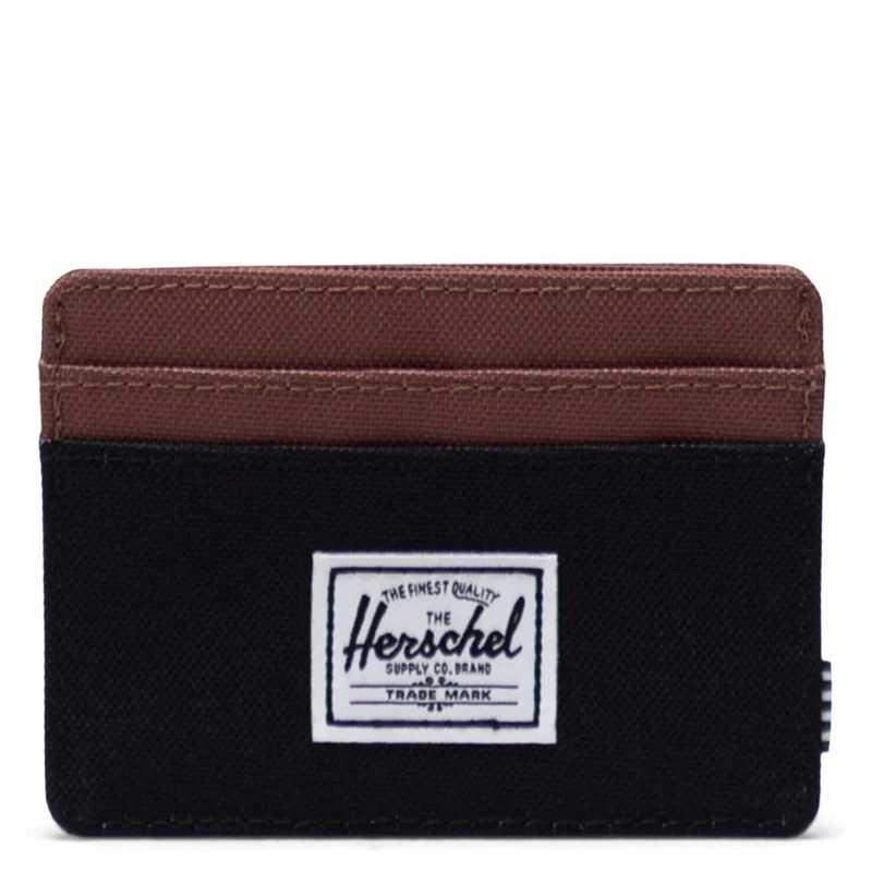 Herschel Charlie - Kreditkartenetui 4cc 10 cm RFID (black)