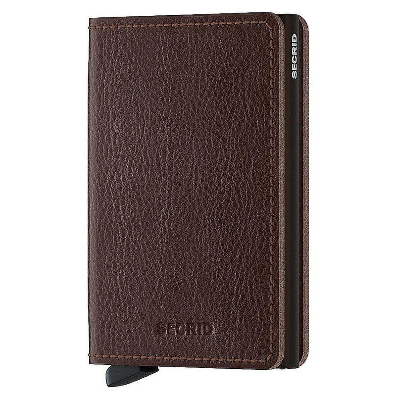 Secrid Vegetable Tanned Slimwallet - Geldbörse RFID 6.8 cm (espresso brown)