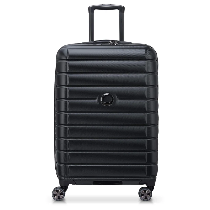 Delsey Paris Shadow 5.0 - 4-Rollen-Trolley erw. 66 cm (schwarz)