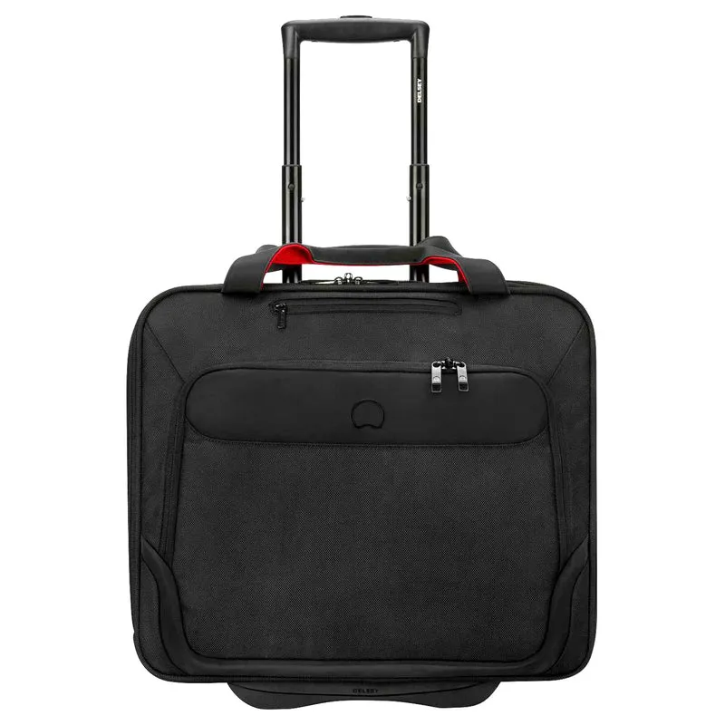 Delsey Paris Parvis Plus - 2-Rollen-Businesstrolley 44 cm (schwarz)