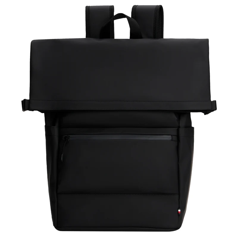 Tommy Hilfiger TPU Rolltop - Rucksack 50 cm (schwarz)
