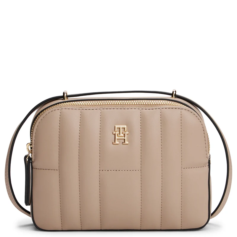 Tommy Hilfiger Feminine Camera - Umhängetasche 20 cm (costal taupe)
