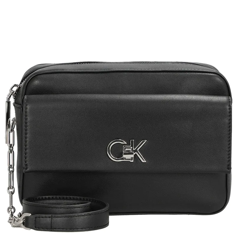 Calvin Klein CK Re-Lock - Umhängetasche 22 cm (schwarz)