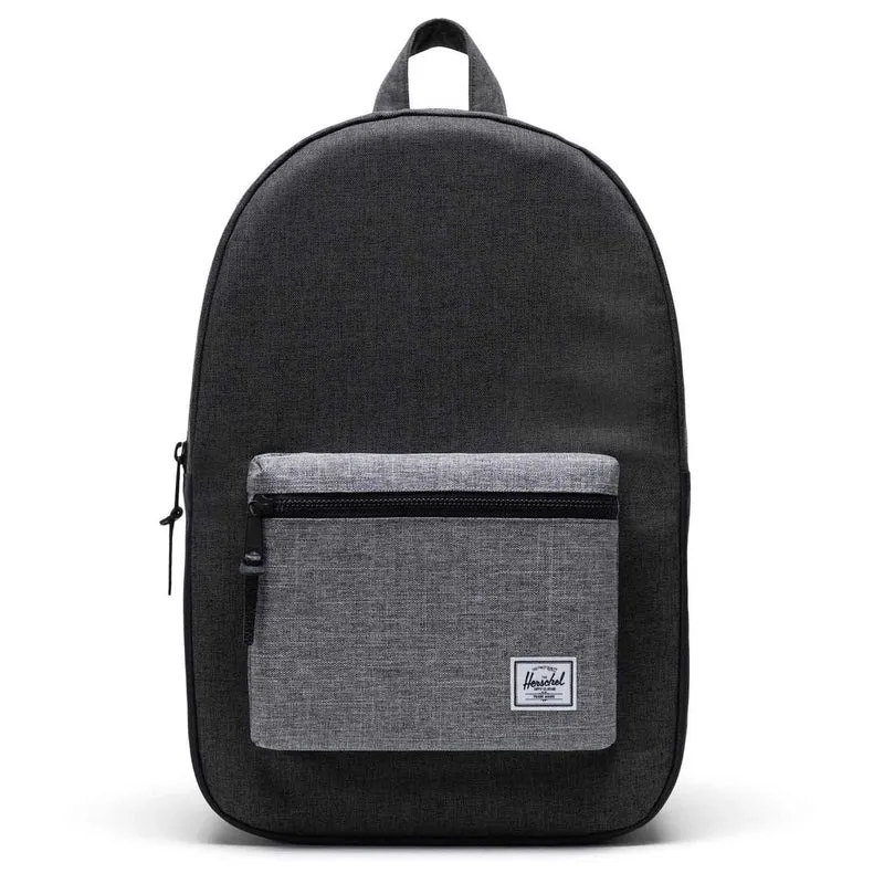 Herschel Settlement 23 - Rucksack 15" 45 cm (black crosshatch/black/raven crosshatch)