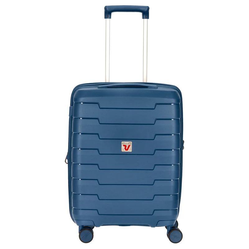 Roncato Skyline - 4-Rollen-Kabinentrolley S 55 cm erw. USB-Anschluss (navy)