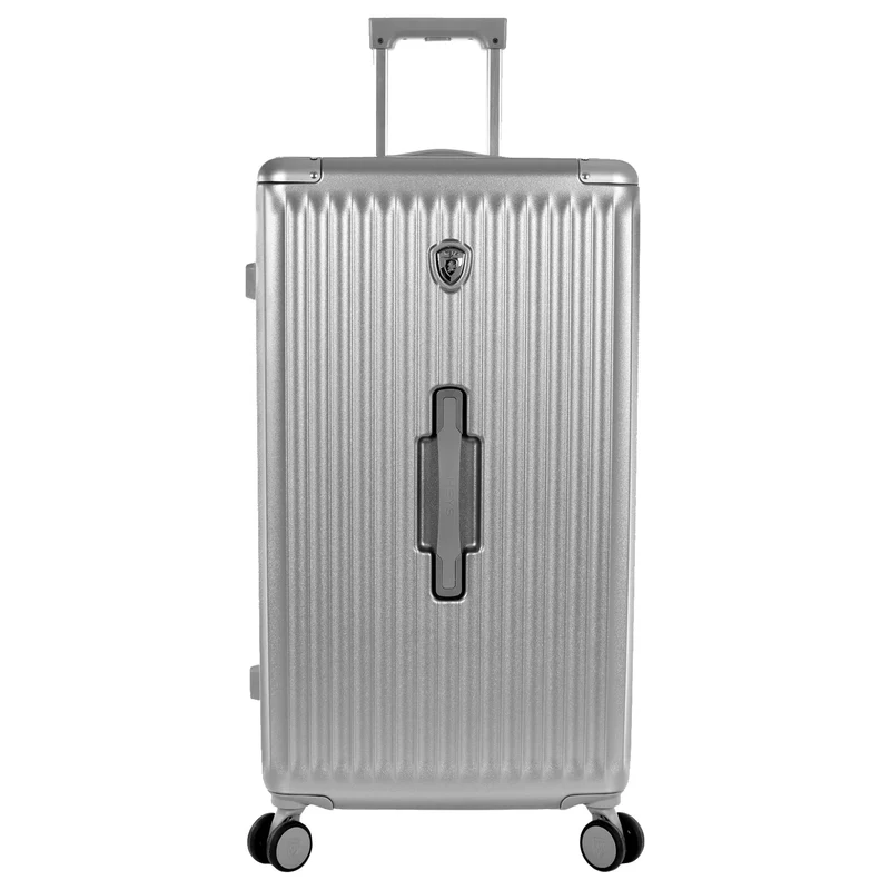 Heys Luxe Trunk - 4-Rollen-Trolley 76 cm erw. (silver)