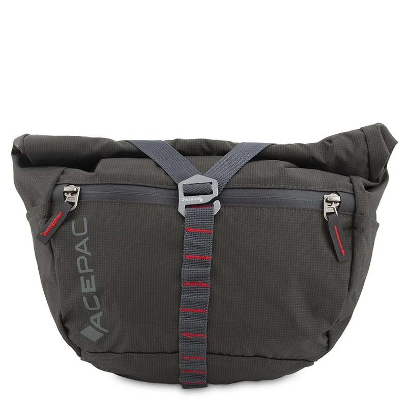 Acepac Bar Bag MKII 5 - Lenkertasche (Bikepacking) 25 cm (Grau)