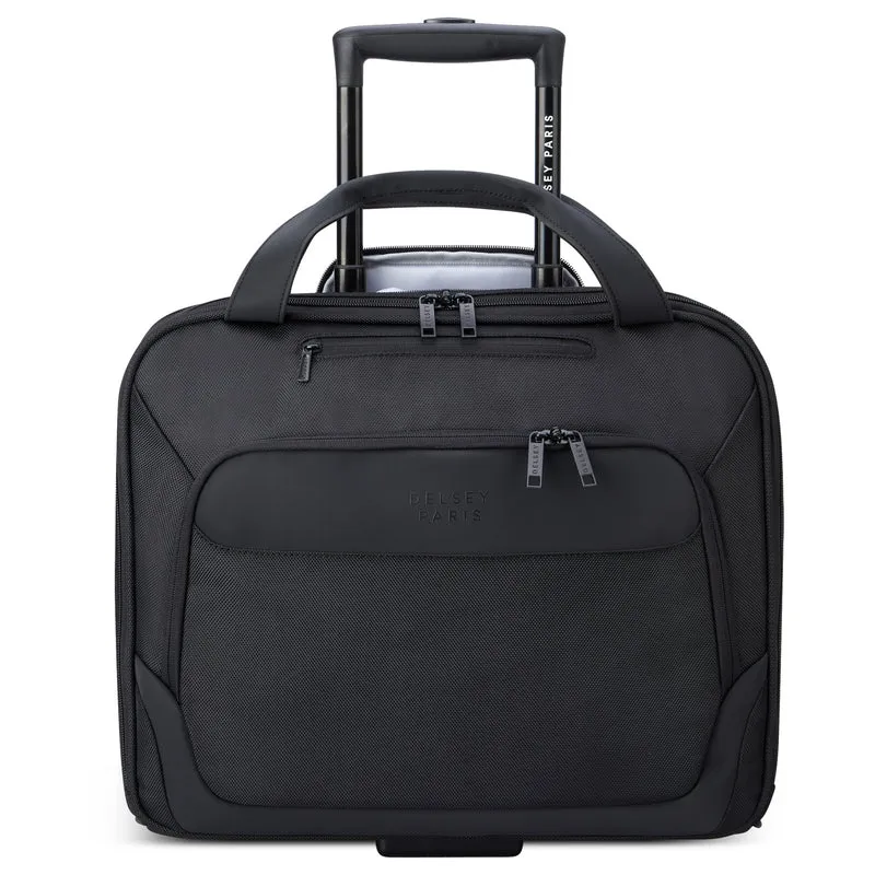 Delsey Paris Parvis Plus - 2-Rollen-Businesstrolley 42 cm (schwarz)