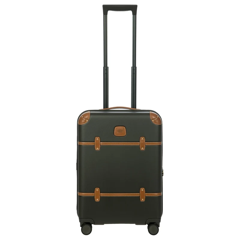 Brics Bellagio - 4-Rollen-Kabinentrolley 55 cm recycelt (olive)