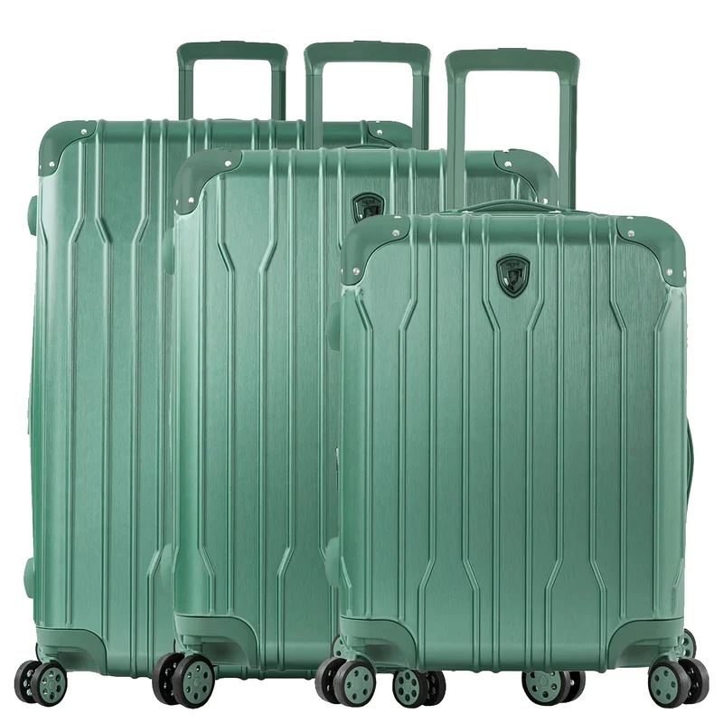 Heys Xtrak - 4-Rollen-Trolley Set 3tlg. erw. (midnight green)