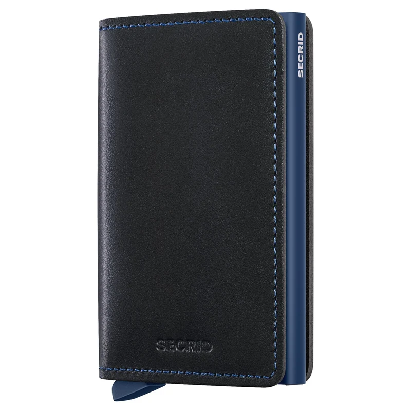 Secrid Original Slimwallet - Geldbörse RFID 6.8 cm (black-navy)
