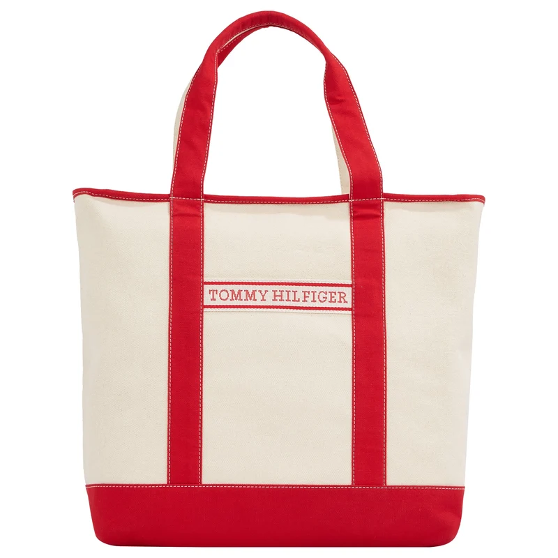 Tommy Hilfiger Summer Canvas - Shopper 58 cm (primär rot)