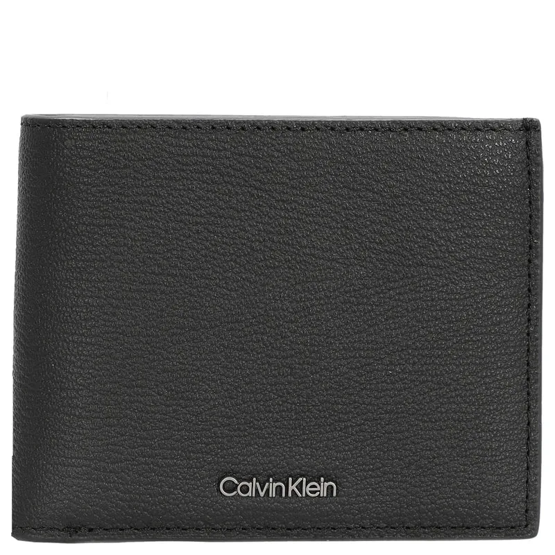 Calvin Klein Modern Bus Bifold - Geldbörse 5cc 11 cm RFID (ck black pebble)