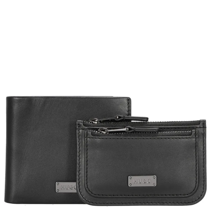 HUGO GB Geschenkset - Geldbörse & Schlüsseletui (black)