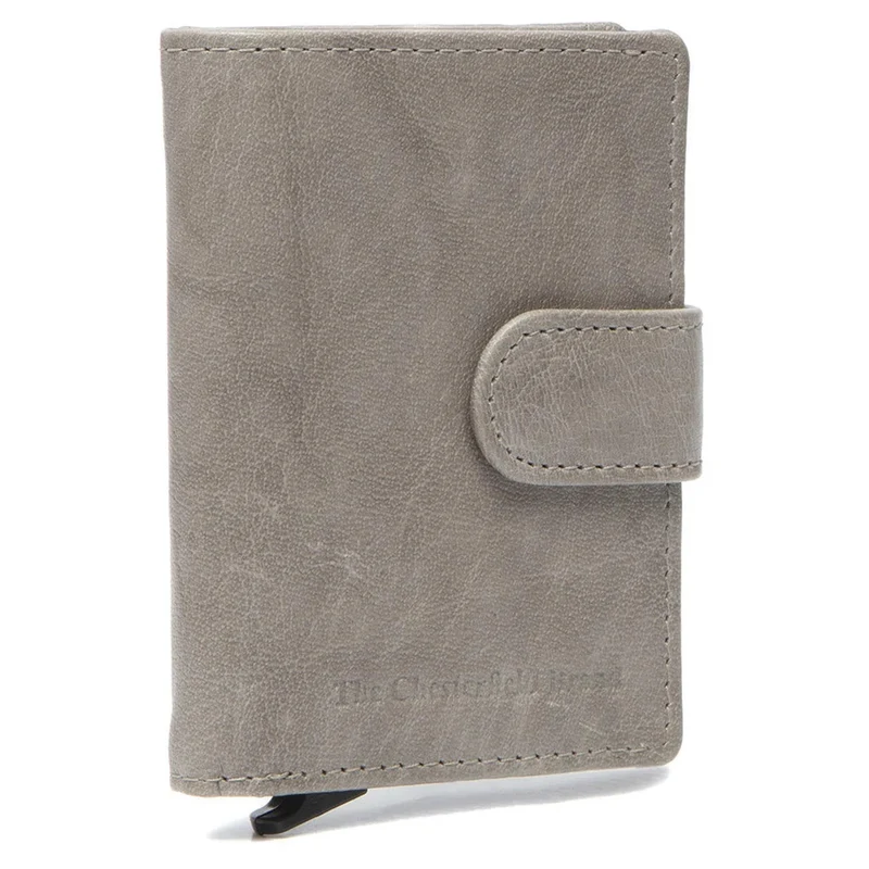 The Chesterfield Brand Prague - Kreditkartenetui 6cc 10 cm RFID (light grey)