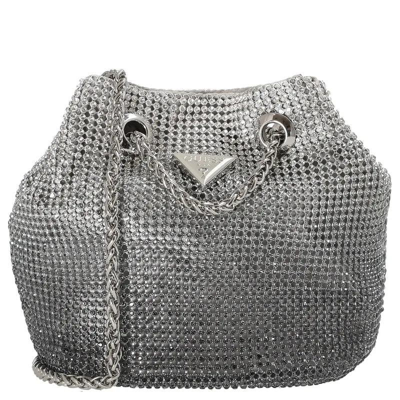 Guess Zalina - Beuteltasche 15 cm (silver)