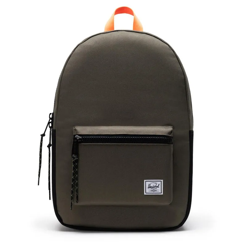 Herschel Settlement 23 - Rucksack 15" 45 cm (ivy green/black/shocking orange)