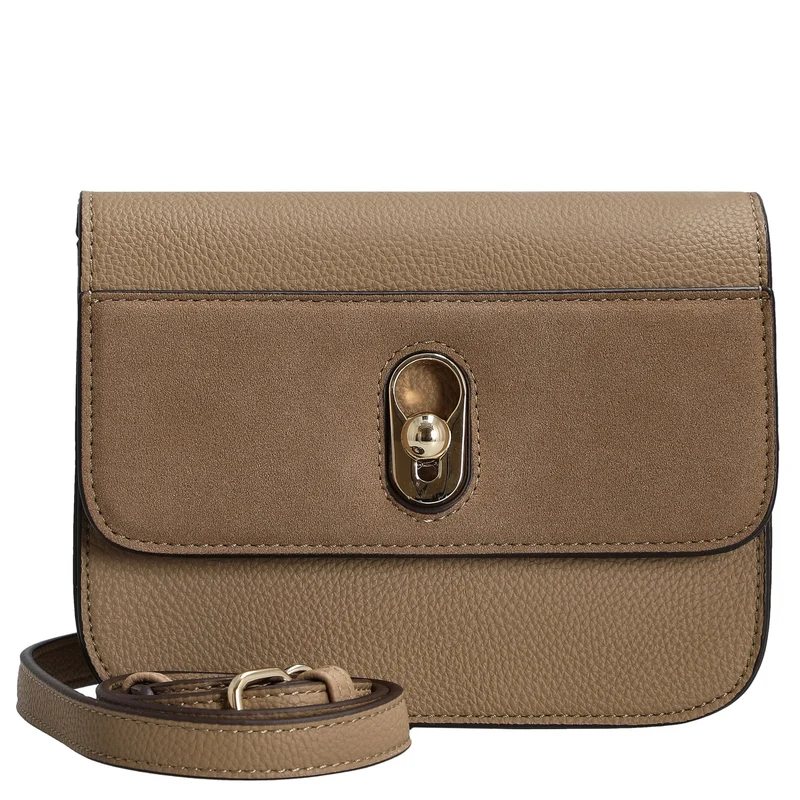 Seidenfelt SFM215 - Schultertasche 19 cm (motty grey/gold)