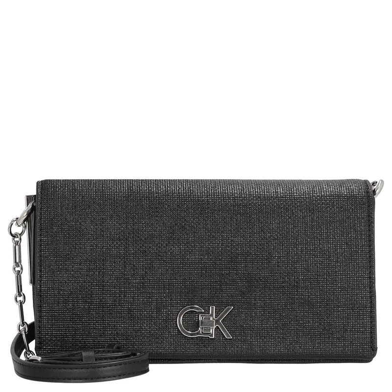 Calvin Klein Tex - Abendtasche Mini 24 cm (ck black)