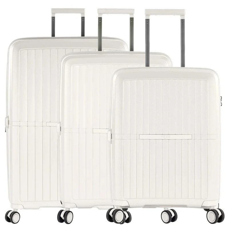 Heys AirLite - 4-Rollen-Trolley Set 3tlg. L/M/S erw. (weiß)